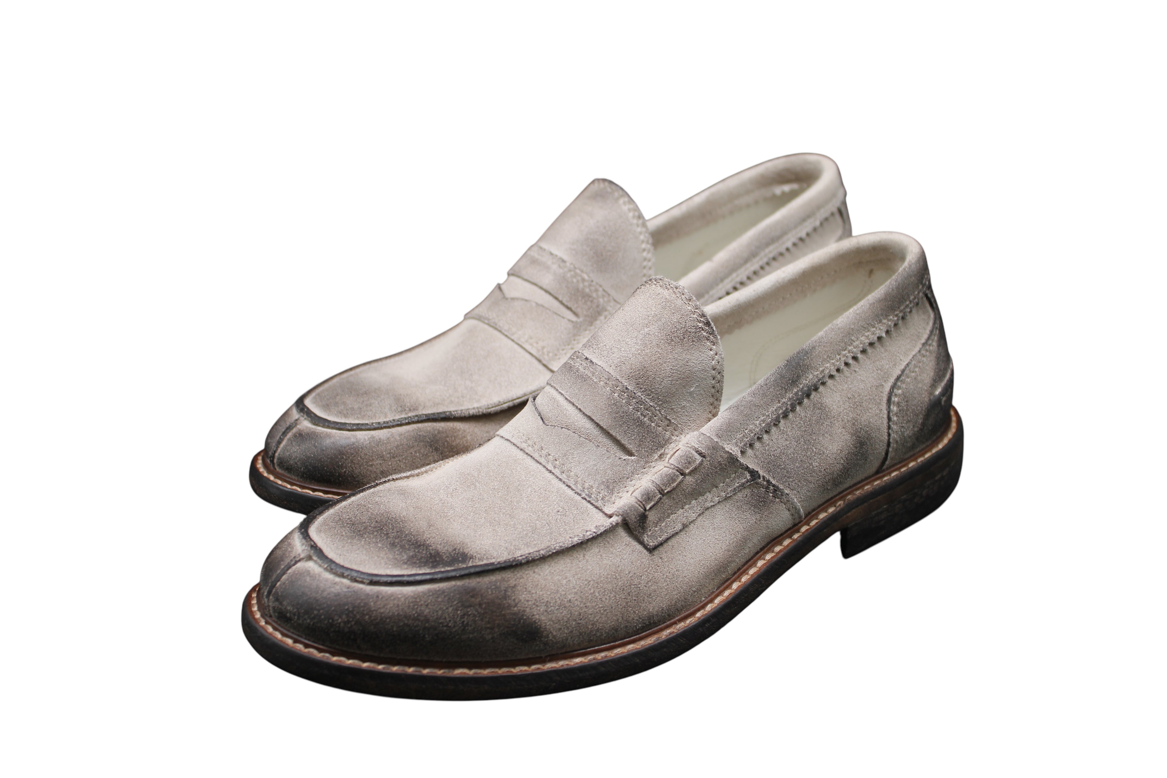 Mocassino Camoscio Sabbia