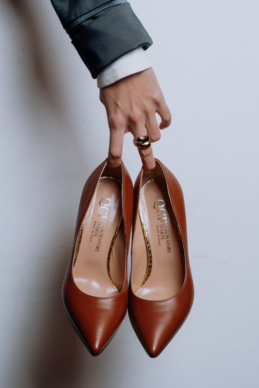 Décolleté Lady Cuoio