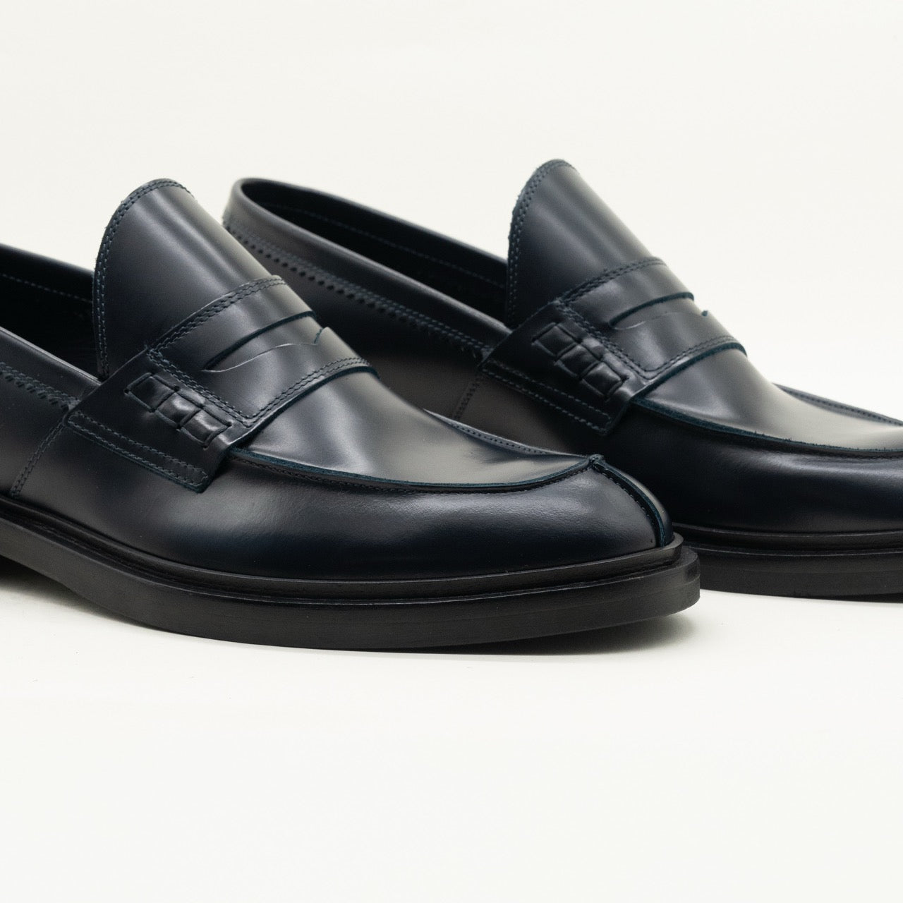 Mocassino Cambridge Abrasivato Blu Navy