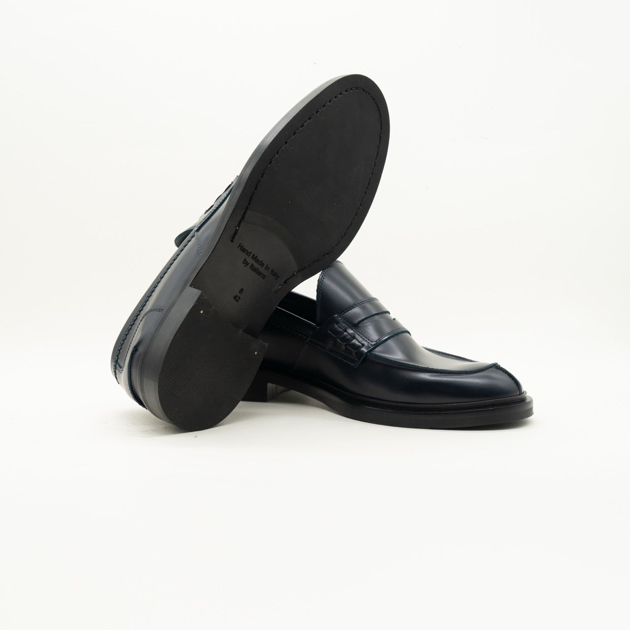 Mocassino Cambridge Abrasivato Blu Navy