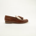 Cambridge black matt leather moccasin