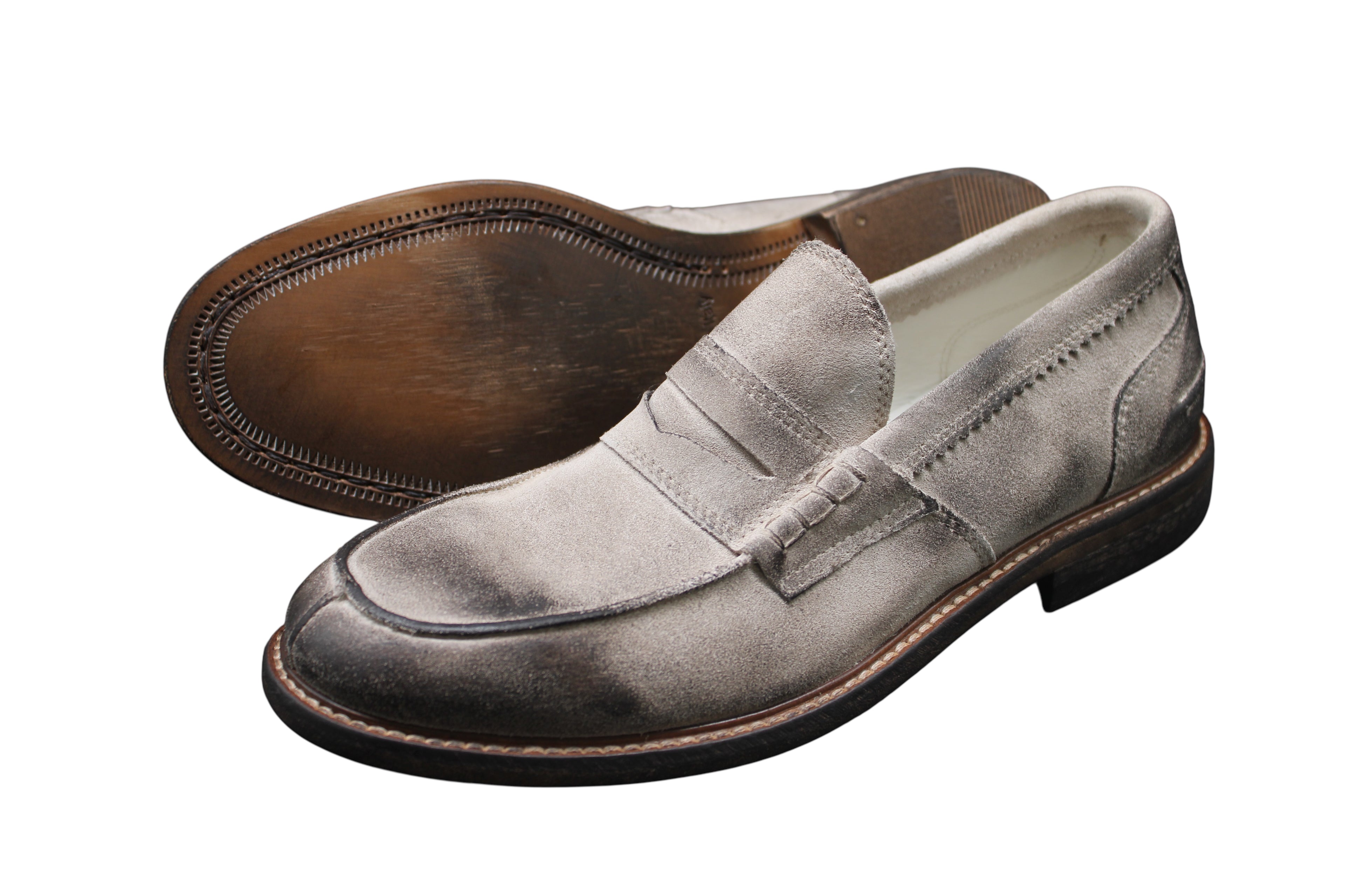 Mocassino Camoscio Sabbia