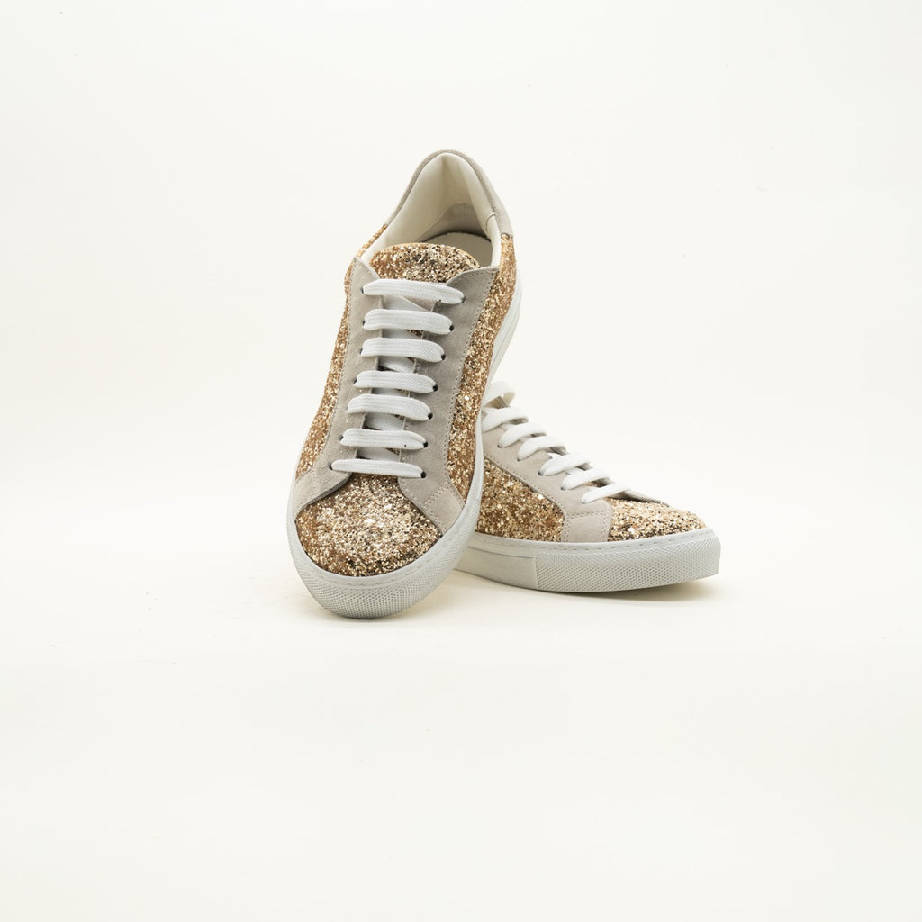 Sneaker Donna Glitter Oro