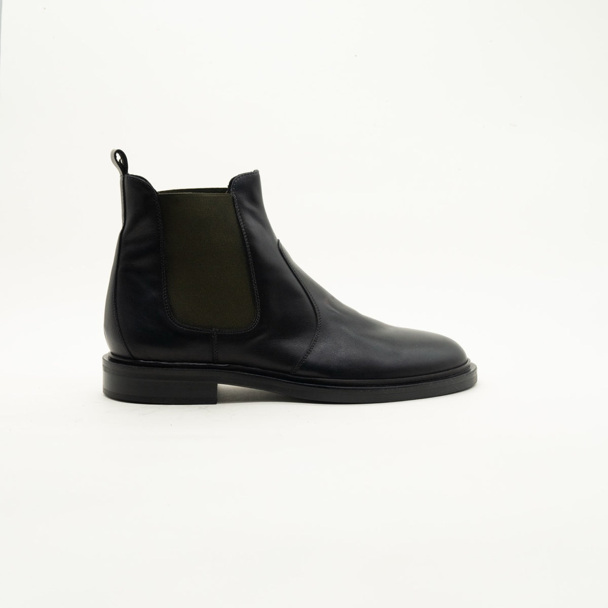 Stivaletto Beatles Nappa Nero con Elastico Verdone